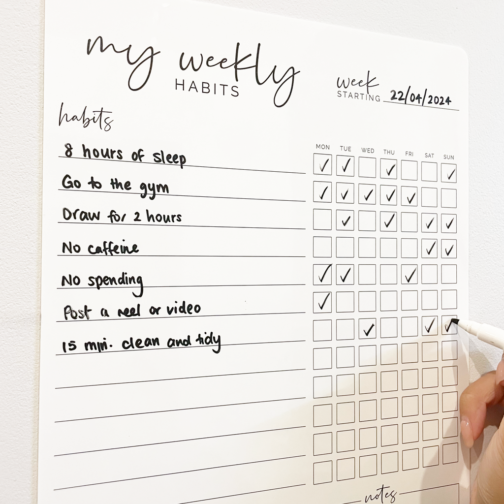 Chore and Habit Charts