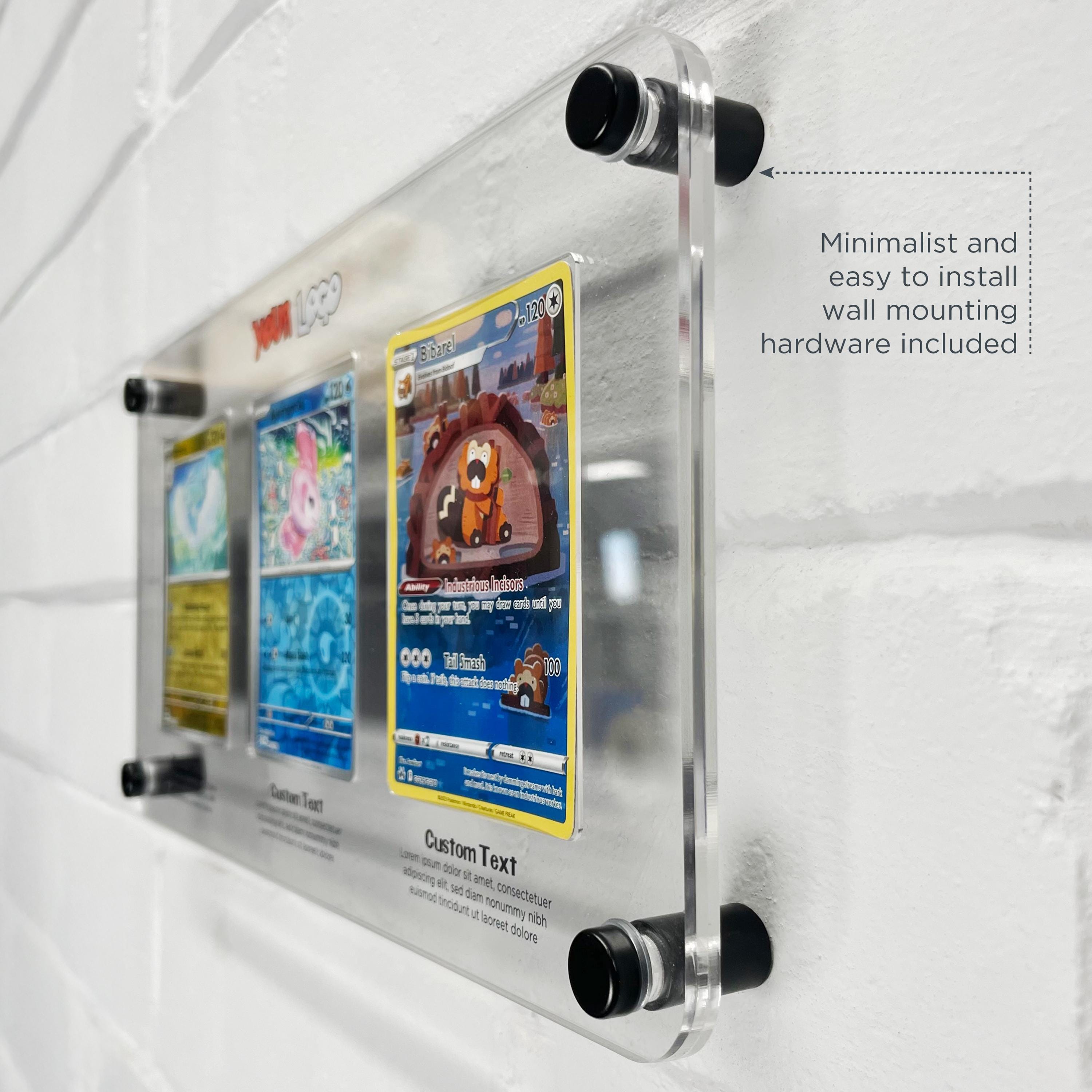 Custom Trading Card Wall-Mounted Display Frame – CoCreative Design