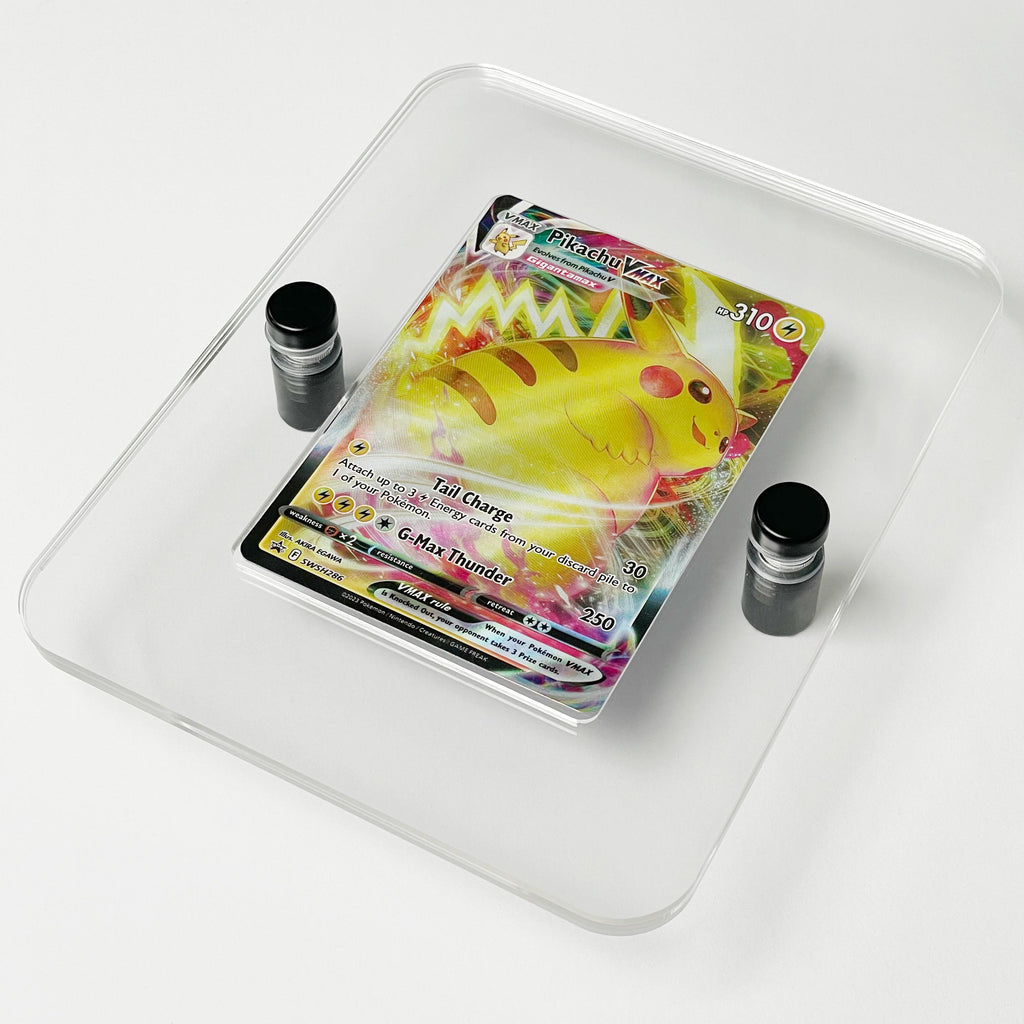 Single Pokemon card display frame. Wall-mounted trading card display to show off your treasured cards.