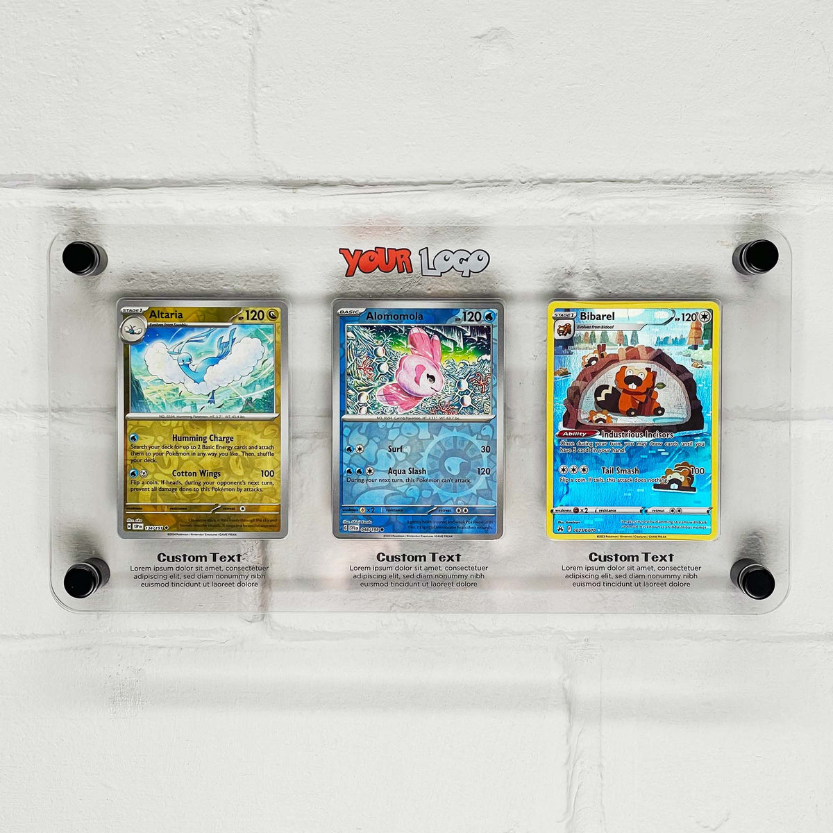 Custom Trading Card Wall-Mounted Display Frame – CoCreative Design
