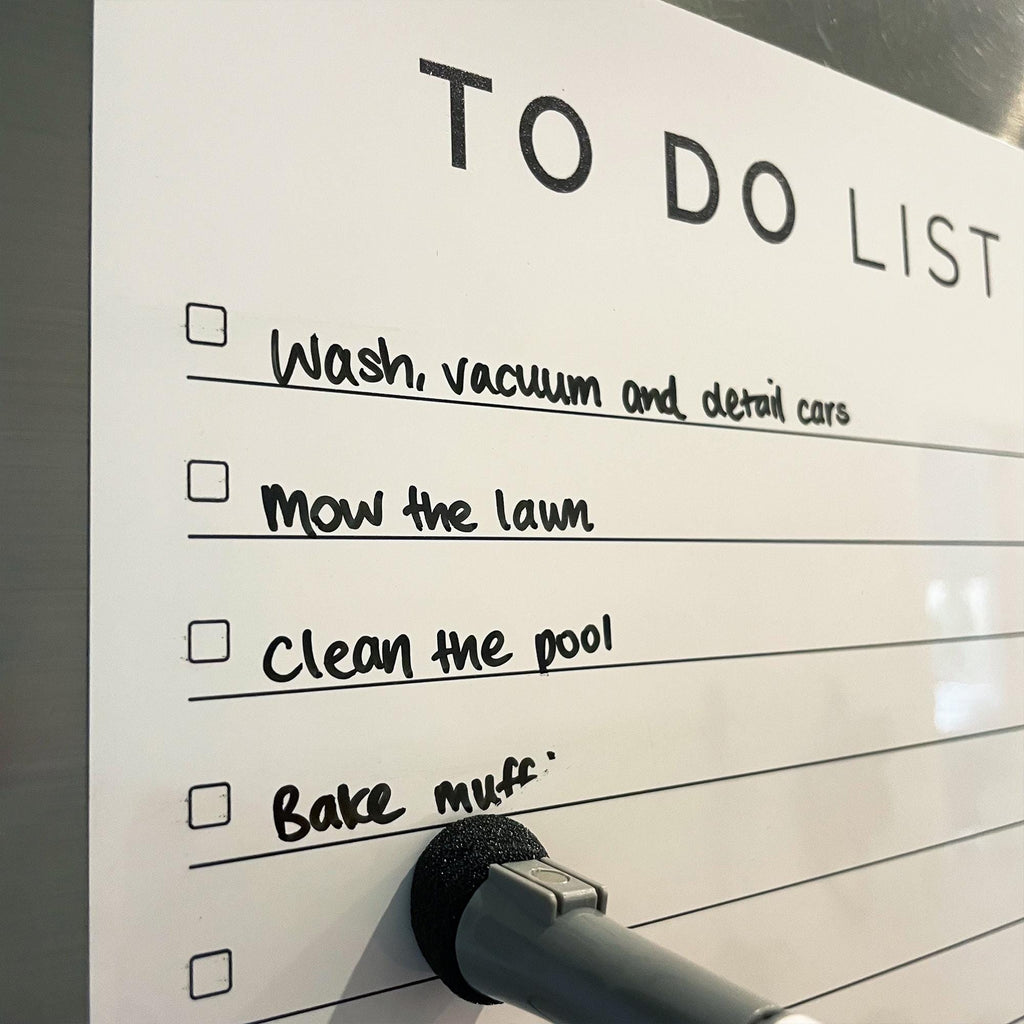 Easily erase with the pen's sponge eraser included on its cap. 