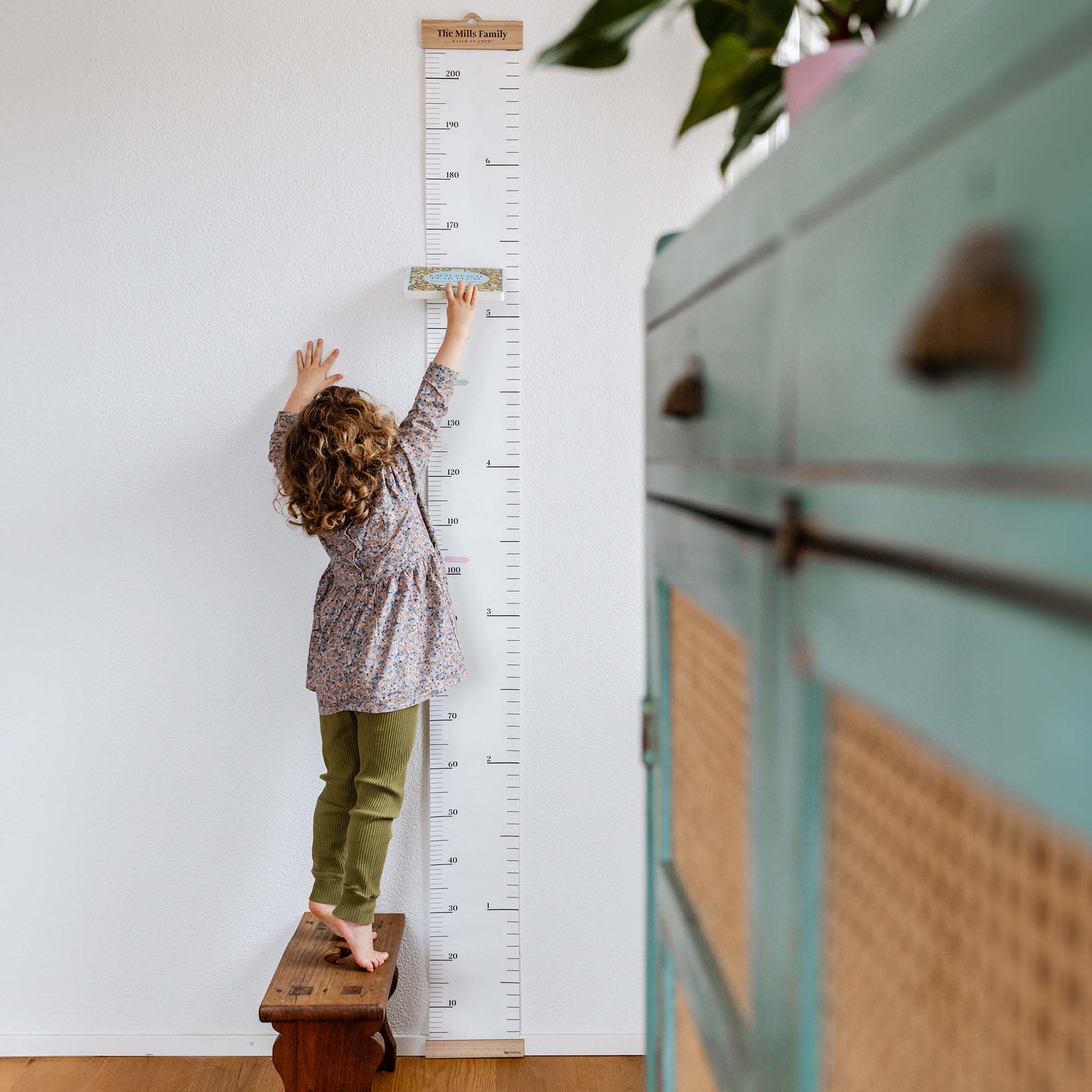 NEW Custom Name Kids Height Chart | Classic Ruler Design – CoCreative ...